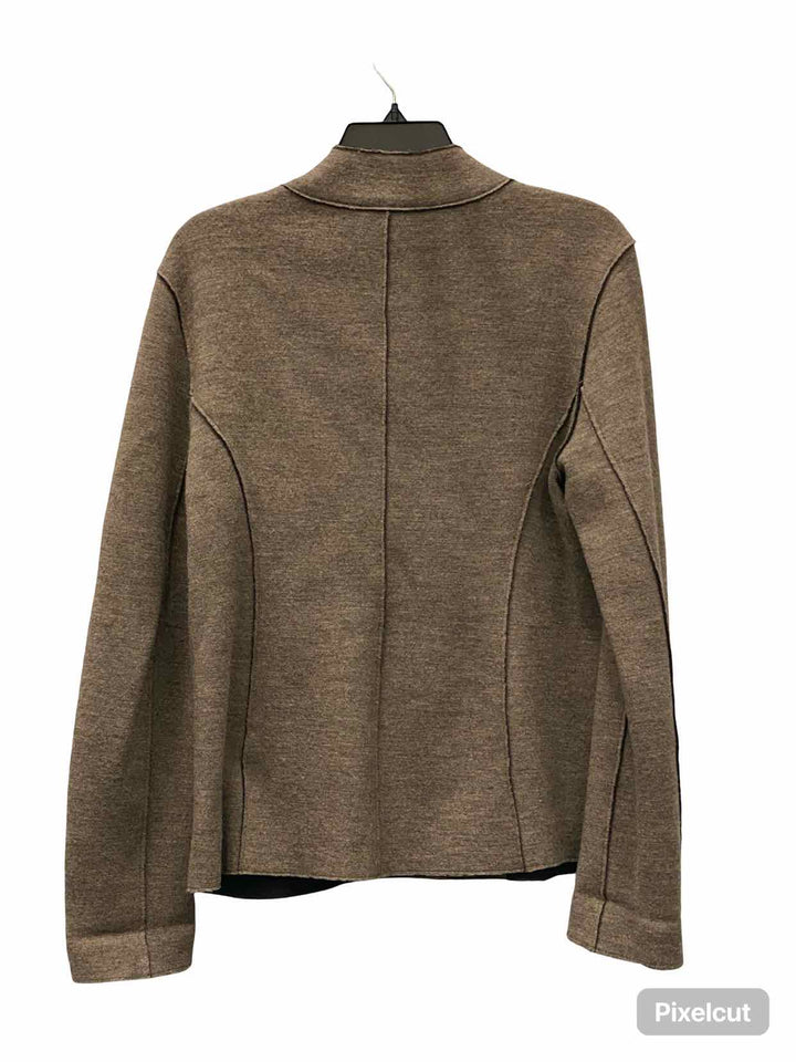 Eileen Fisher Size M Brown 96% Merino Wool Jacket