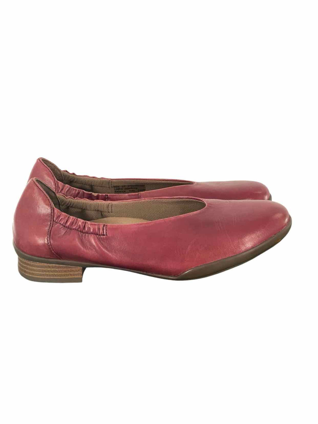 Dansko Shoe Size 37 Red Flats