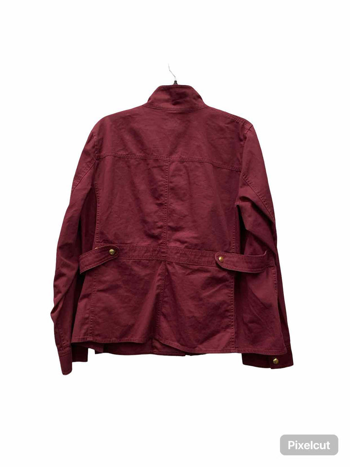 J Crew Size 2X Maroon Jacket