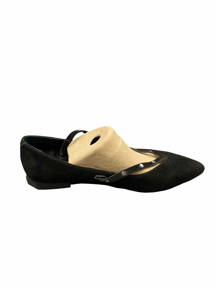 Rebecca Minkoff Shoe Size 7.5 Black Faye Pointed Toe Ballet Flats