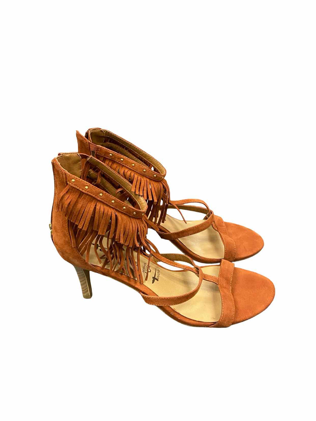 Tamaris Shoe Size 41 Brown Suede Giorgia Heels