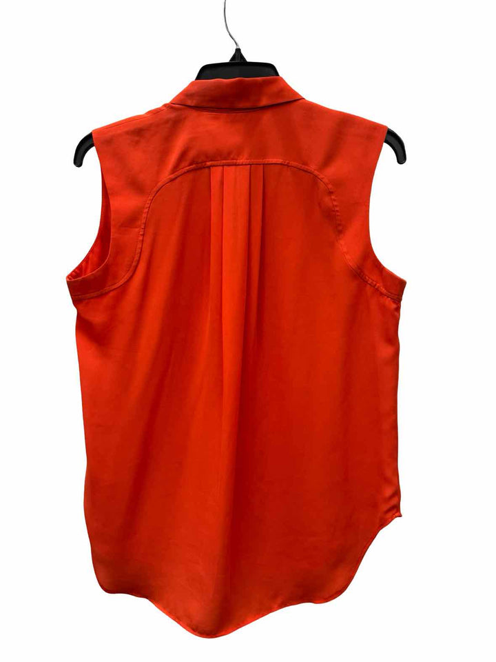 Halogen Size S Orange Tank Top