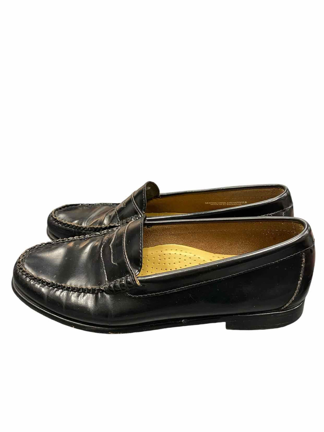 G.H. Bass & Co. Shoe Size 9 Black Leather Flats