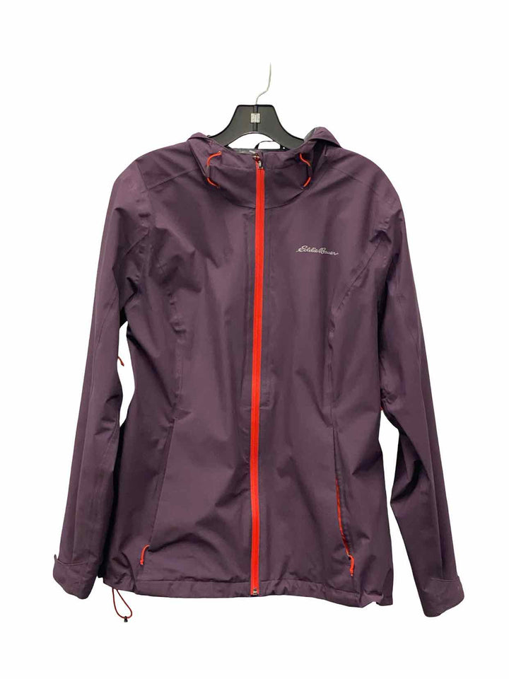 Eddie Bauer Size L Purple Jacket (Outdoor)
