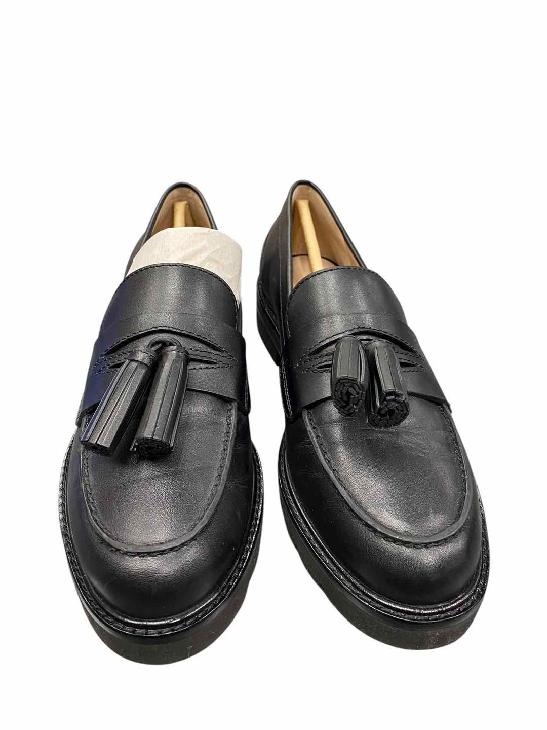 Stuart Weitzman Shoe Size 7 Black Leather NWOT Loafers