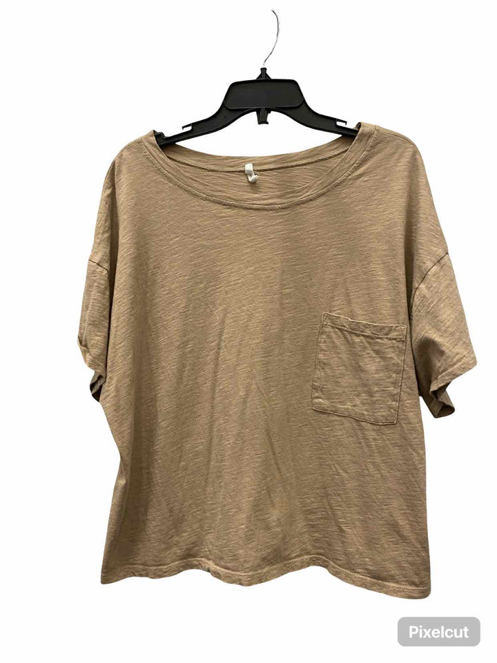 MATE Size S Brown 100% cotton Short Sleeve Shirts