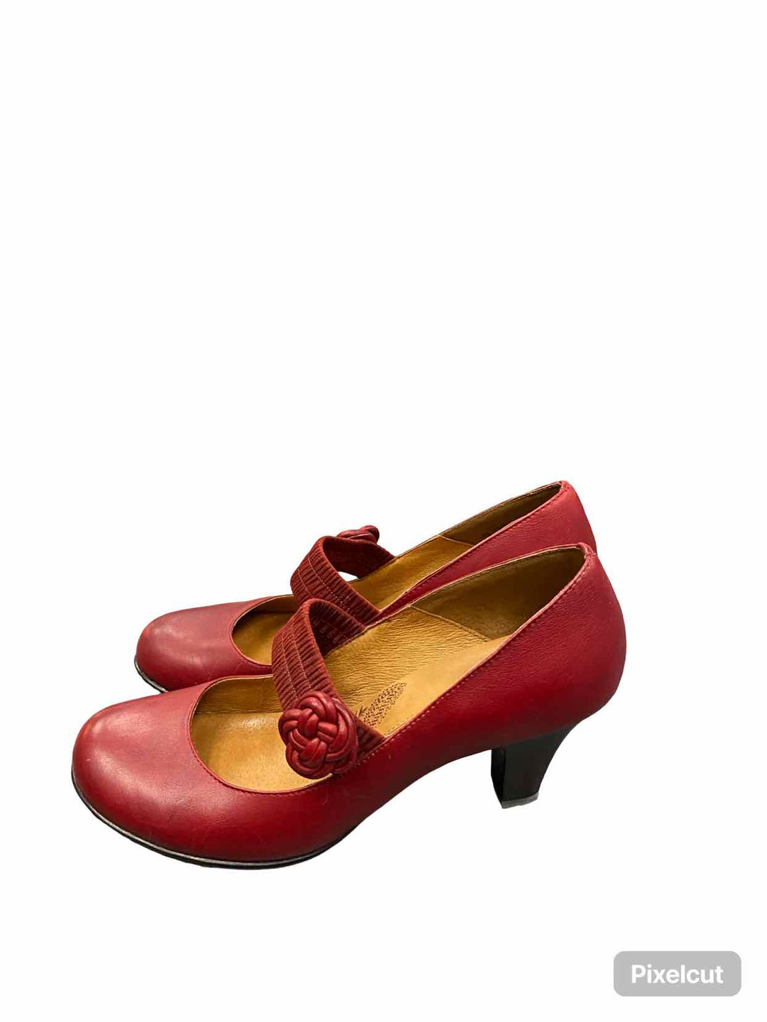 Sofft Shoe Size 8.5 Red Leather Heels