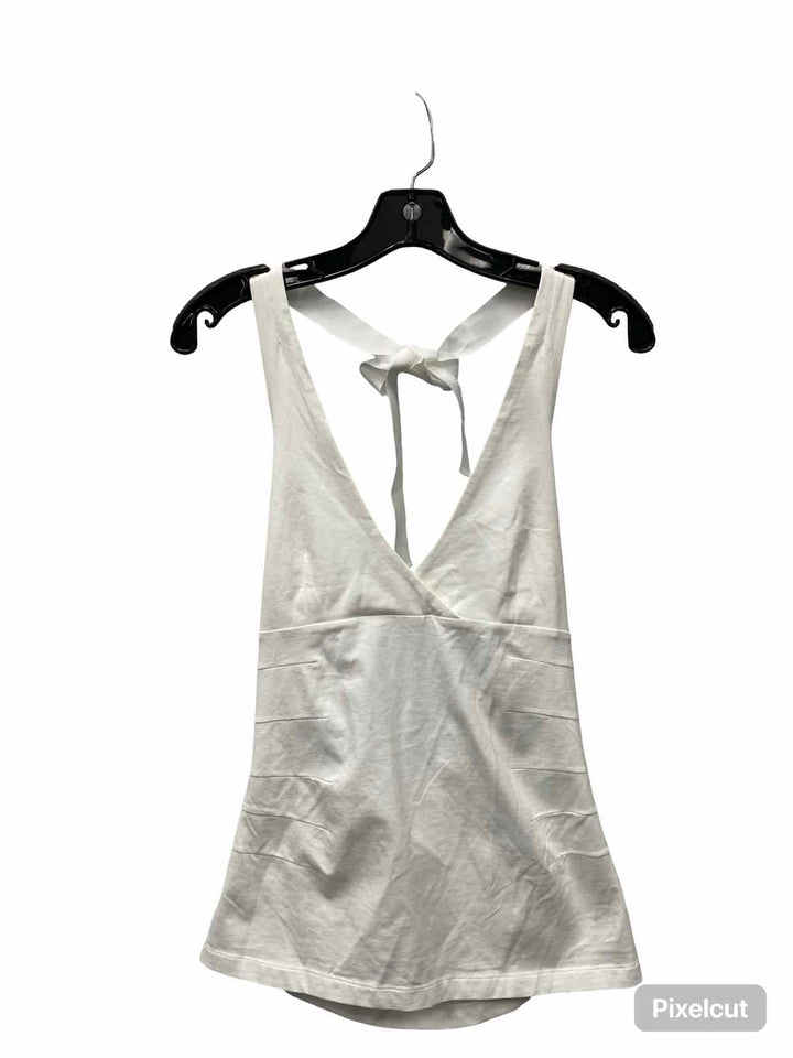 Nine Basics Size M White Tank Top