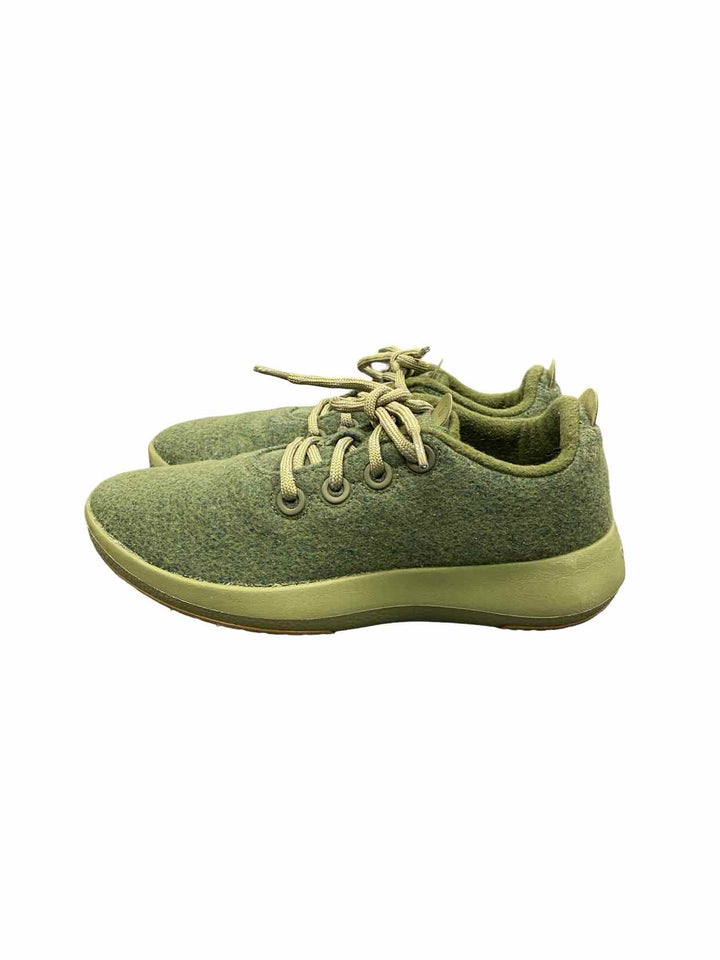 Allbirds Shoe Size 8 Green Wool Mizzle Sneakers