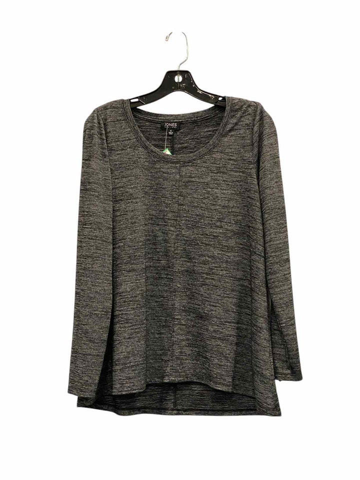 Jones New York Size S Gray Heather Long Sleeve Shirts
