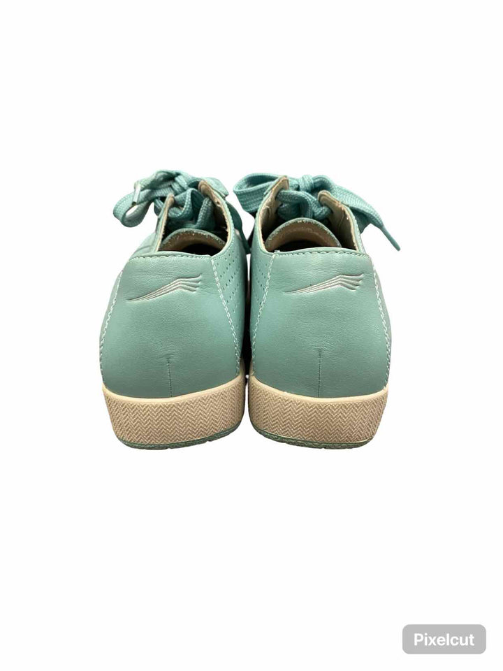 Dansko Shoe Size 37 Blue Leather Orli Sneakers