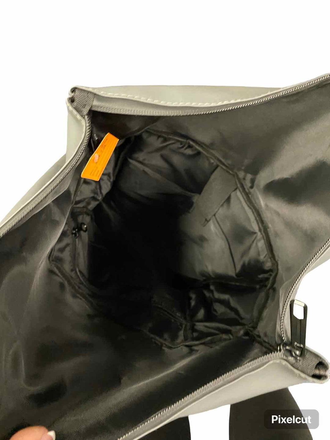 Rirati Grey Curved Edge Large Capacity High Sense BackPack