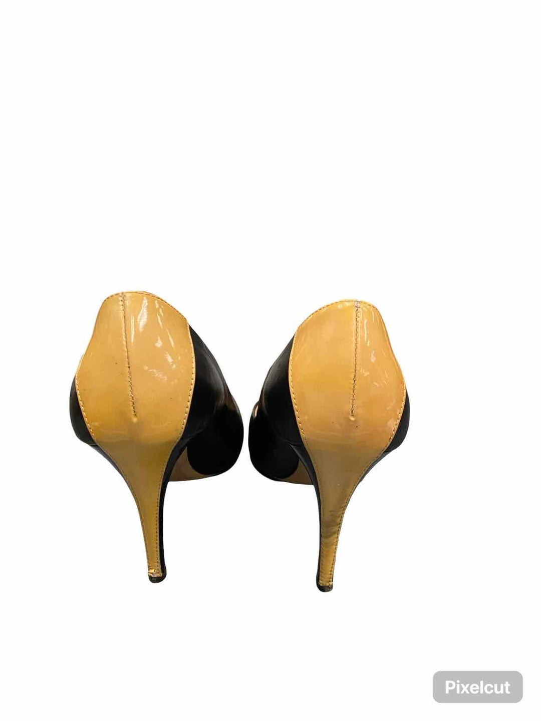 Escada Shoe Size 38 Black Leather Heels