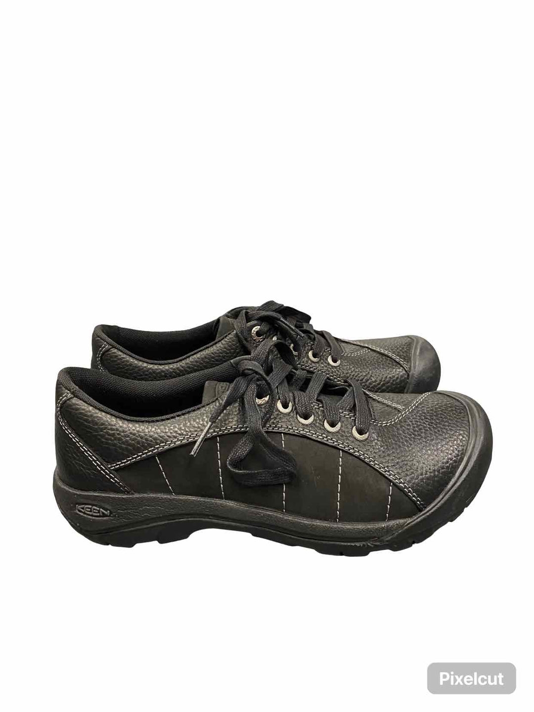 Keen Shoe Size 8.5 Black Leather Presidio NWOT Sneakers
