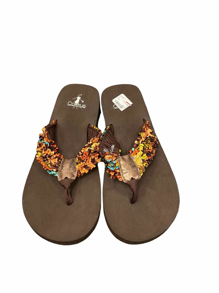 Corkys Shoe Size 9 Brown NWOT Sandals