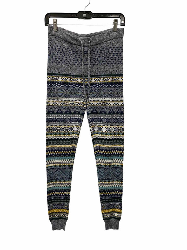 American Eagle Size S Gray Green Print Leggings