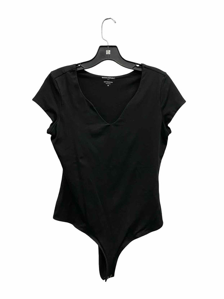 Banana Republic Size M Black Short Sleeve Shirts