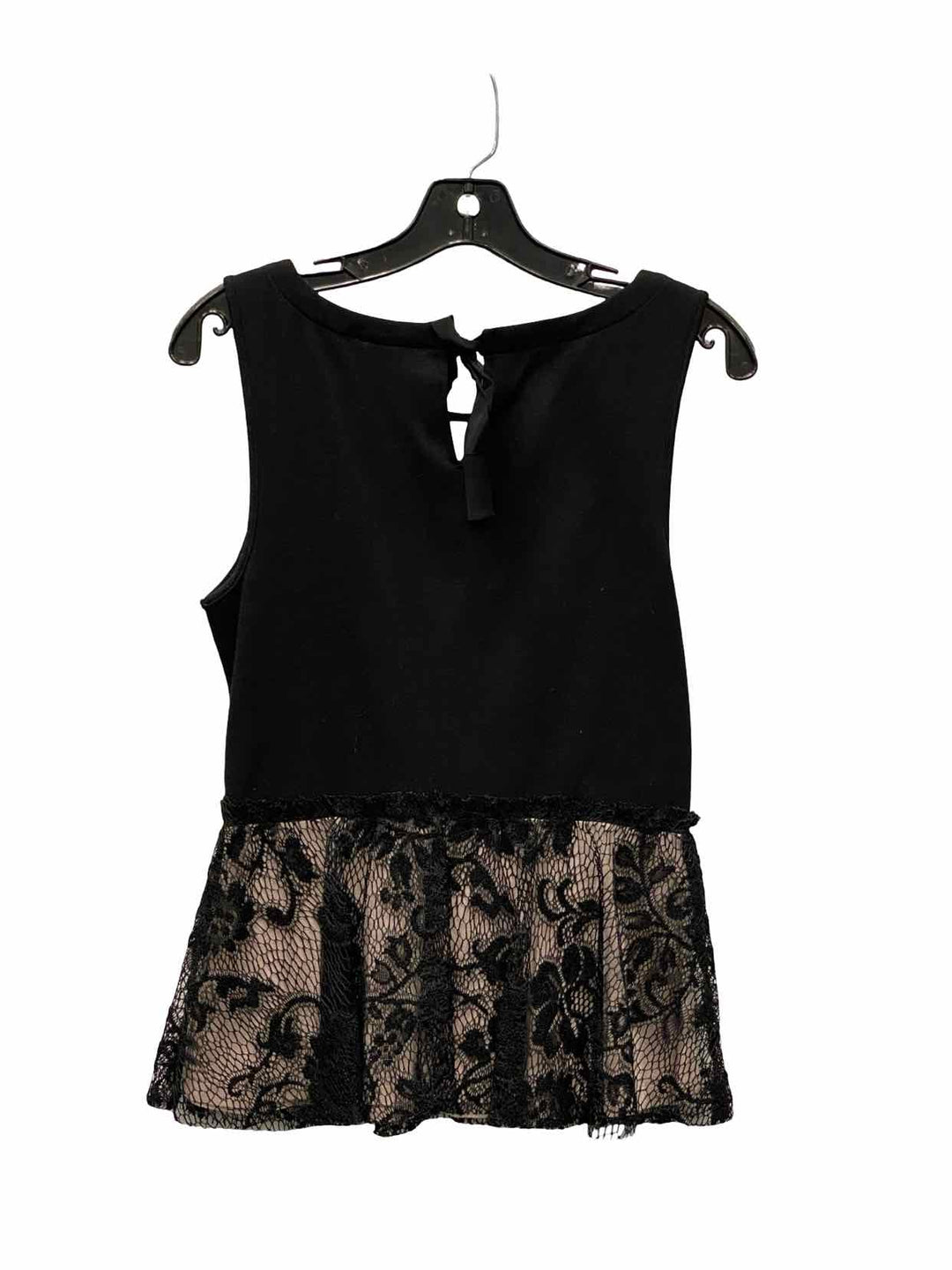 Deletta Size XS Black Brown Tank Top