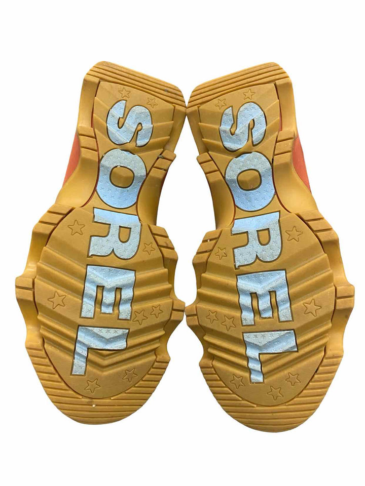 Sorel Shoe Size 9 Beige Leather Kinetic Impact Caribou Plus Boots(Ankle)