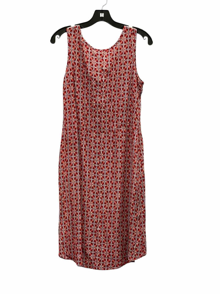 Eddie Bauer Size 8 Red Dress