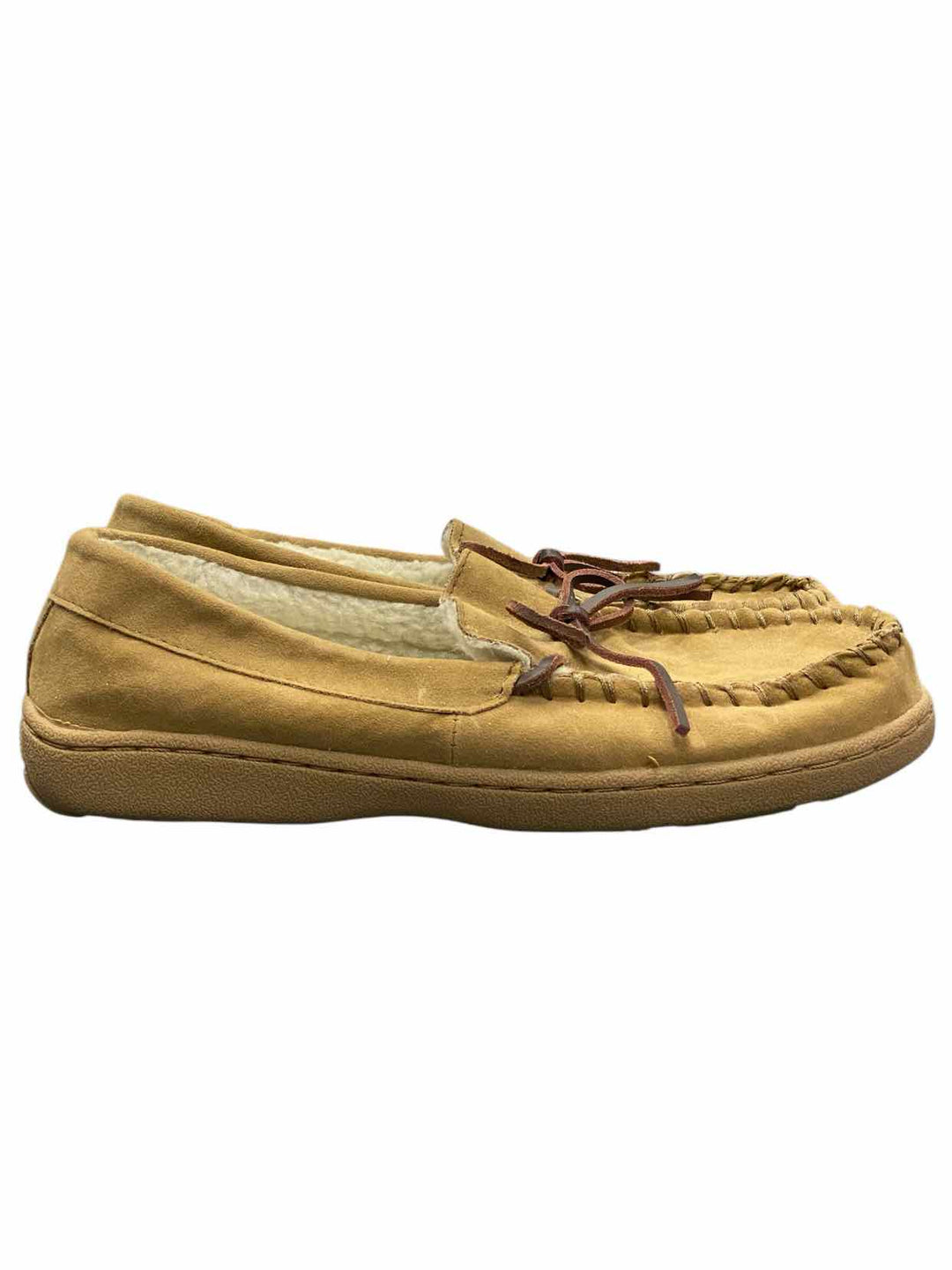 Unknown Shoe Size 8 Brown Manmade Slippers