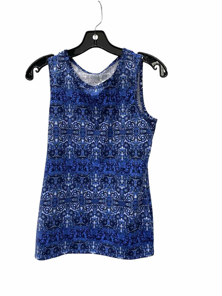 Athleta Size S Blue Print Tank Top