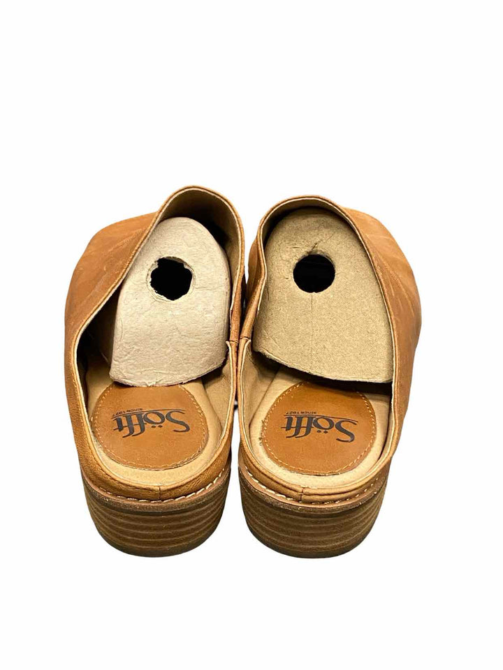 Sofft Shoe Size 9 Brown Leather Sandals