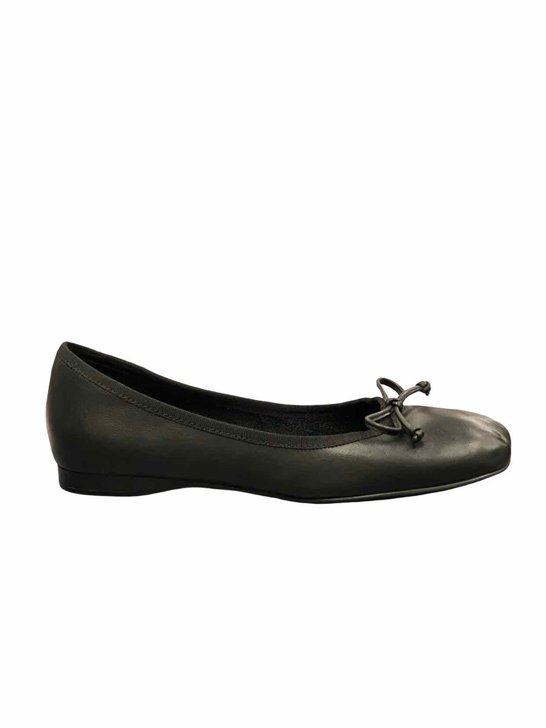 Jeffrey Campbell Shoe Size 6 Black Leather NWT "Tutu" Flats