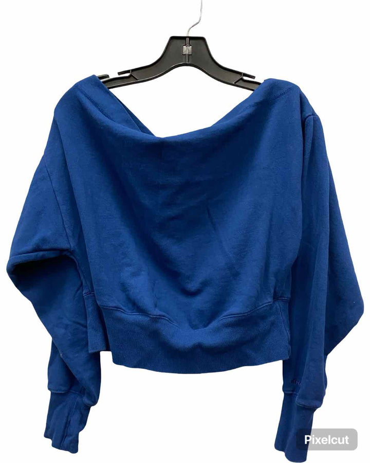 Garage Size M Blue Long Sleeve Shirts