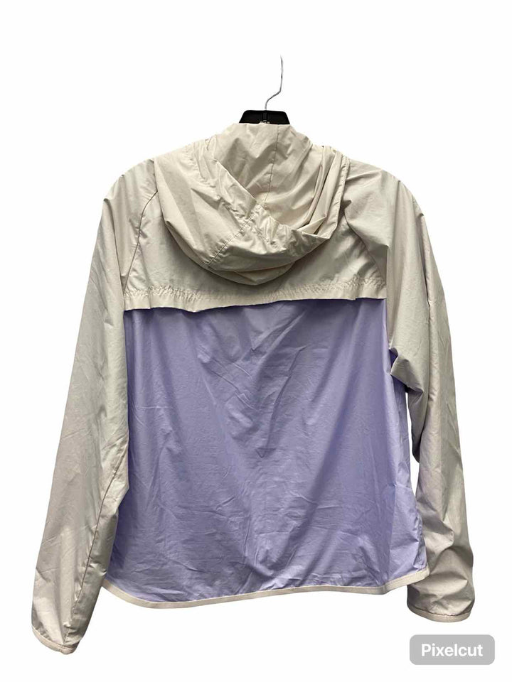 Nike Size S White Purple Jacket (Outdoor)
