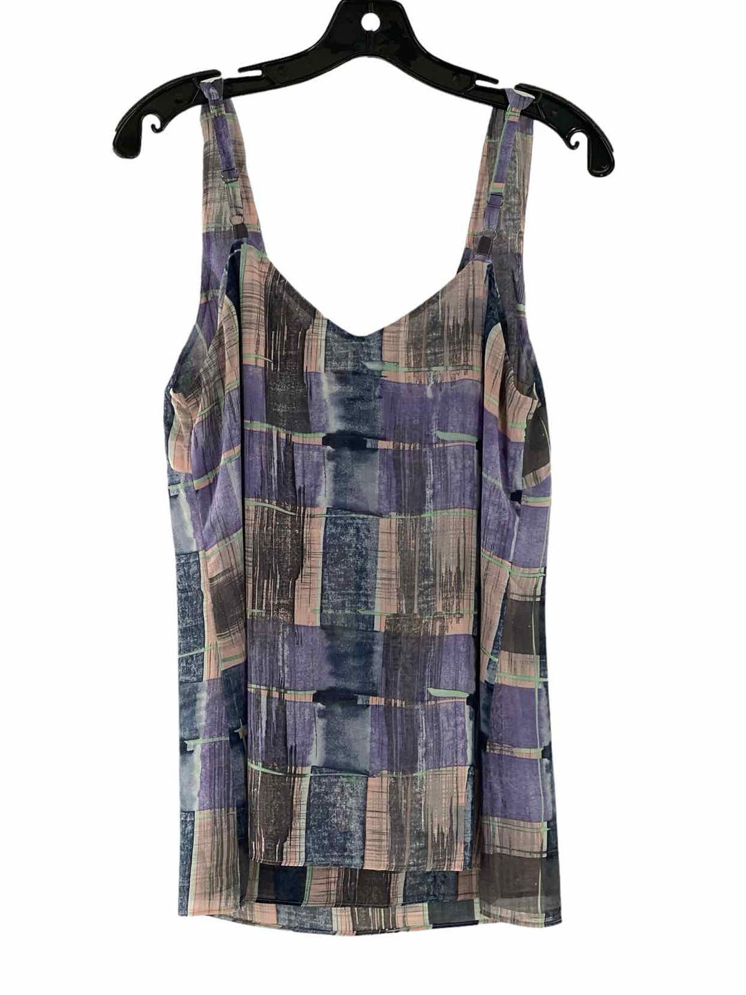 Cabi Size S Purple Pink Print NWT Tank Top