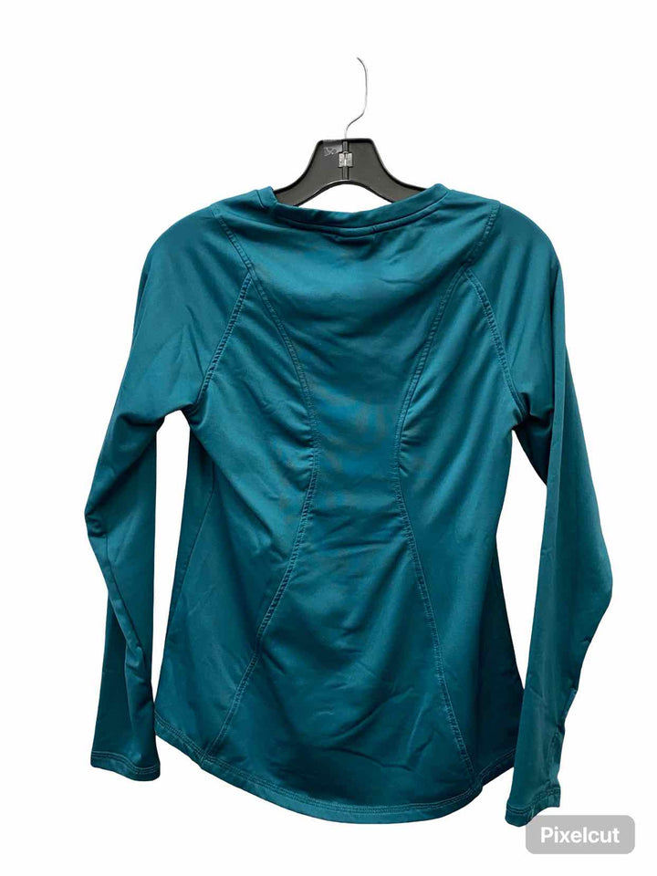 Spyder Size S Green Athletic Long Sleeve