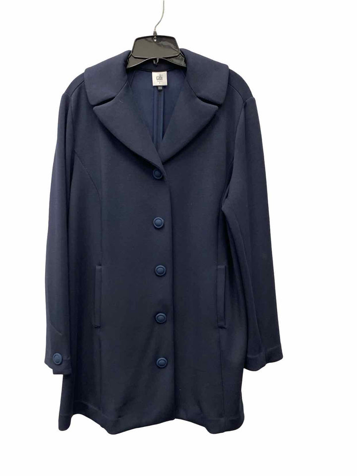 Cabi Size L Blue Coat(Long)