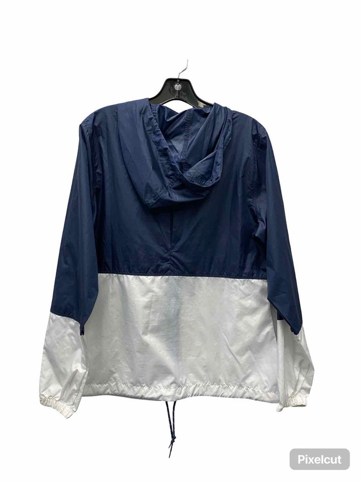 Columbia Size M Navy White Jacket (Outdoor)