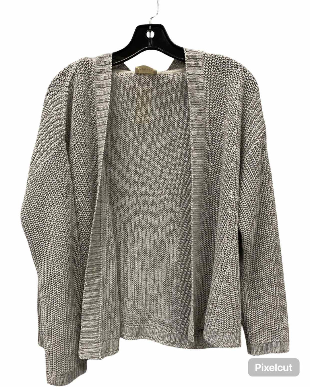 Poetry Size M Grey 100% Linen Sweater