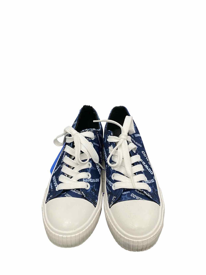 Foco Shoe Size 7 Blue White Dallas Cowboys Sneakers