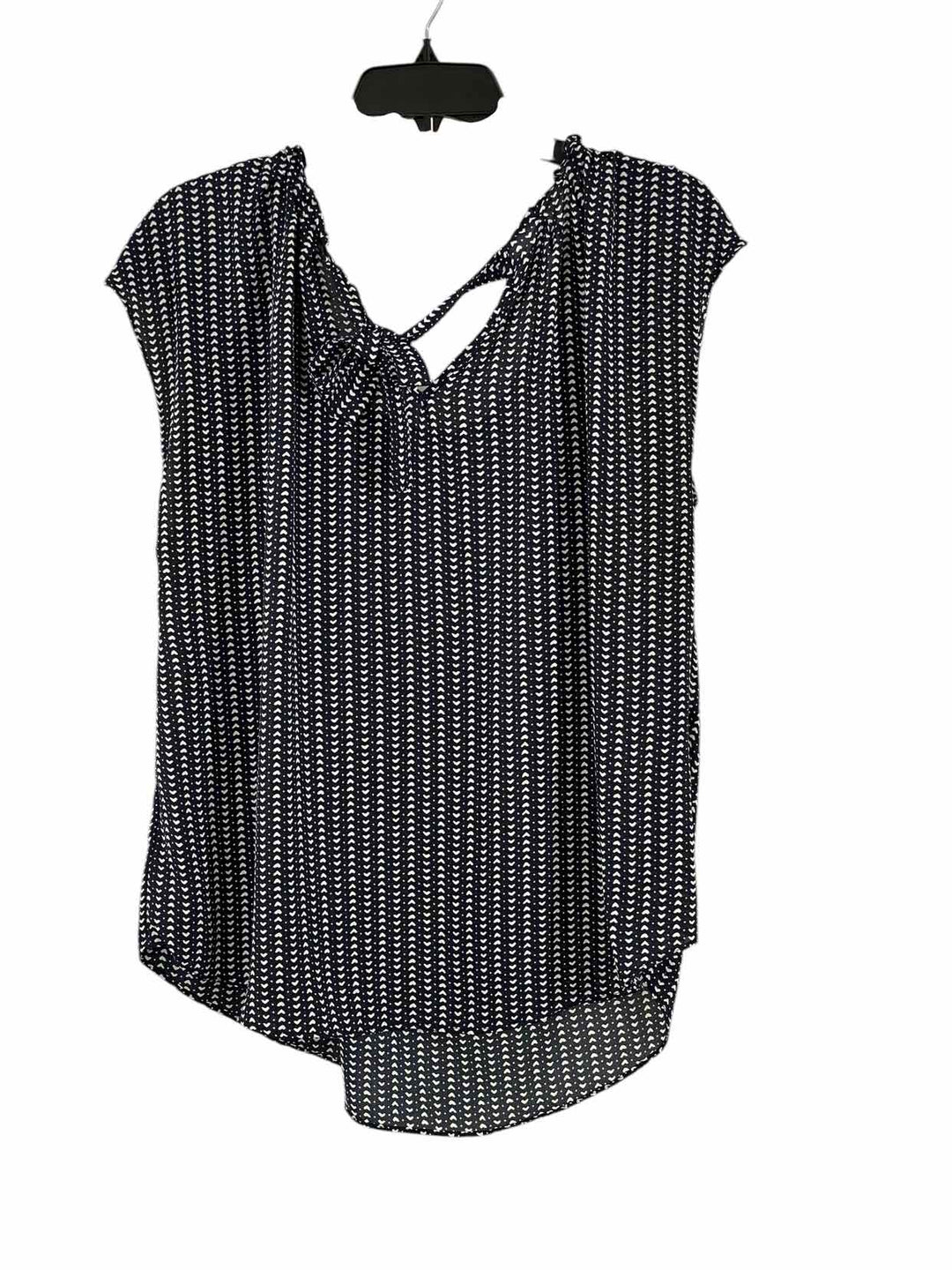 Lauren Conrad Size XL Navy White Hearts Tank Top