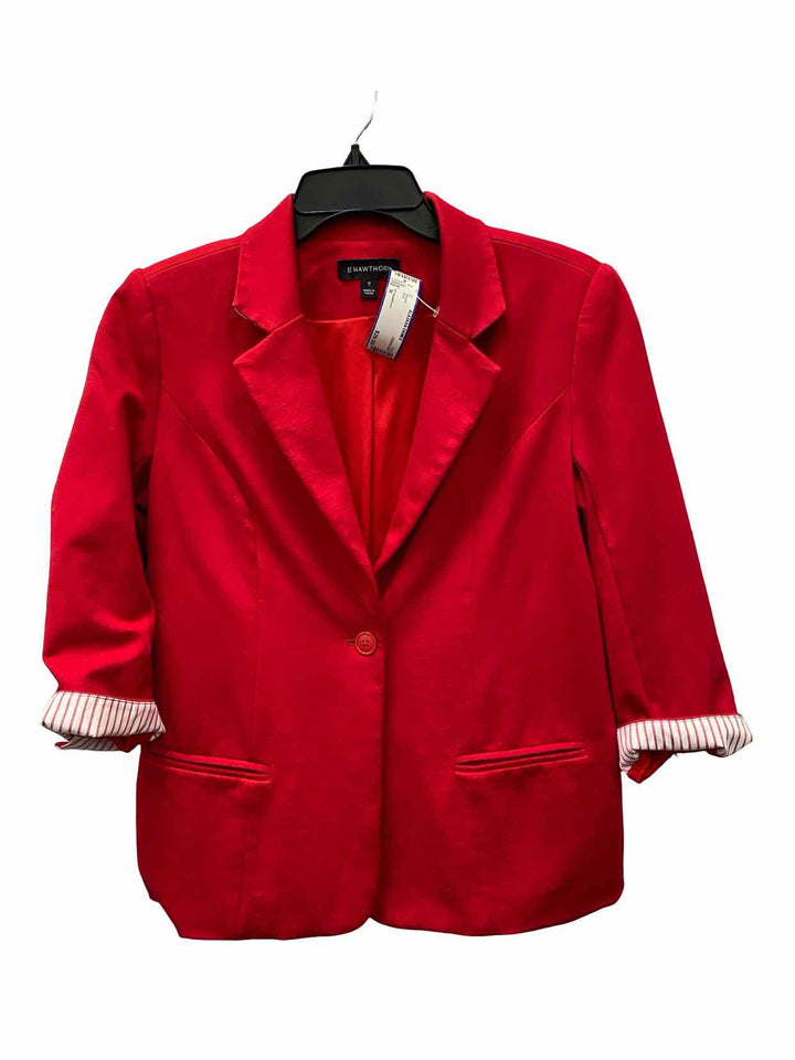 41 Hawthorn Size M Red Blazer