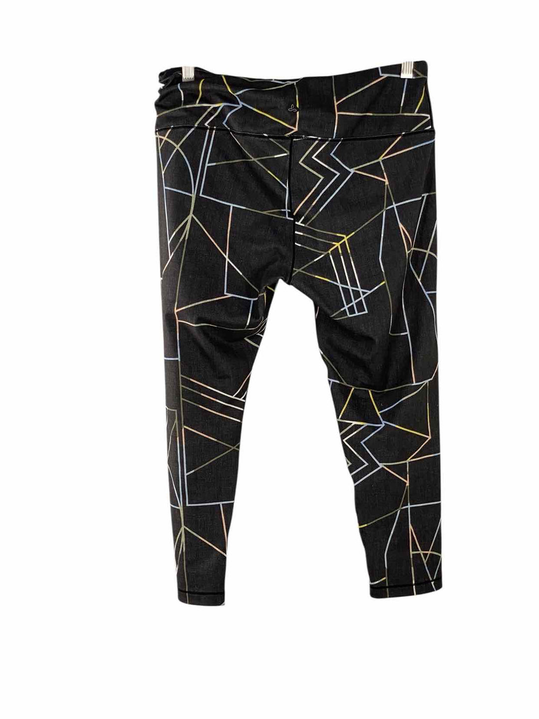 PrAna Size L Gray Multi Print Athletic Pants