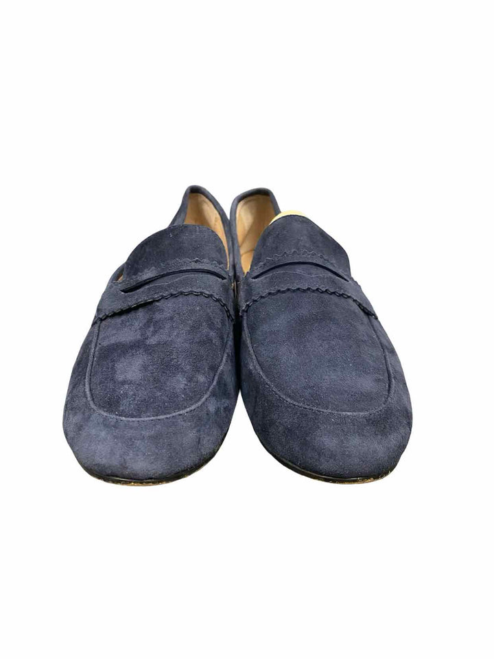 J Jill Shoe Size 8.5 Blue Suede Loafers