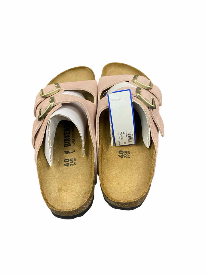 Birkenstock Shoe Size 40 Light Rose Leather NWOT Arizona Sandals