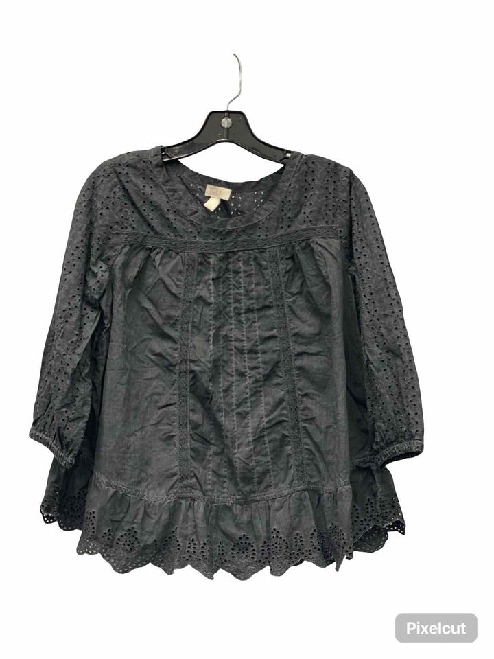 LOGO Size S Grey Long Sleeve Shirts