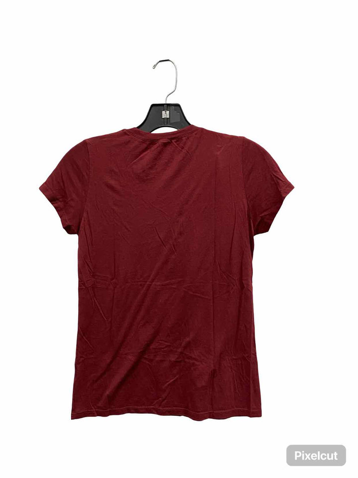 Mott & Bow Size XS Maroon Short Sleeve Shirts