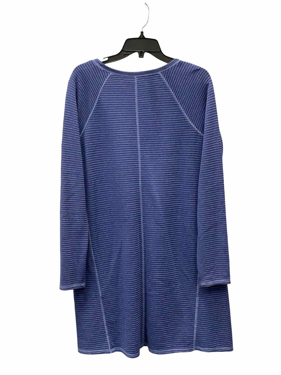 J Jill Size M Blue Stripe Dress