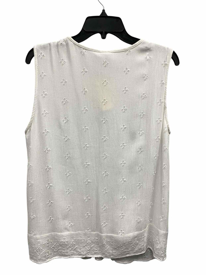 Gap Size M White Tank Top