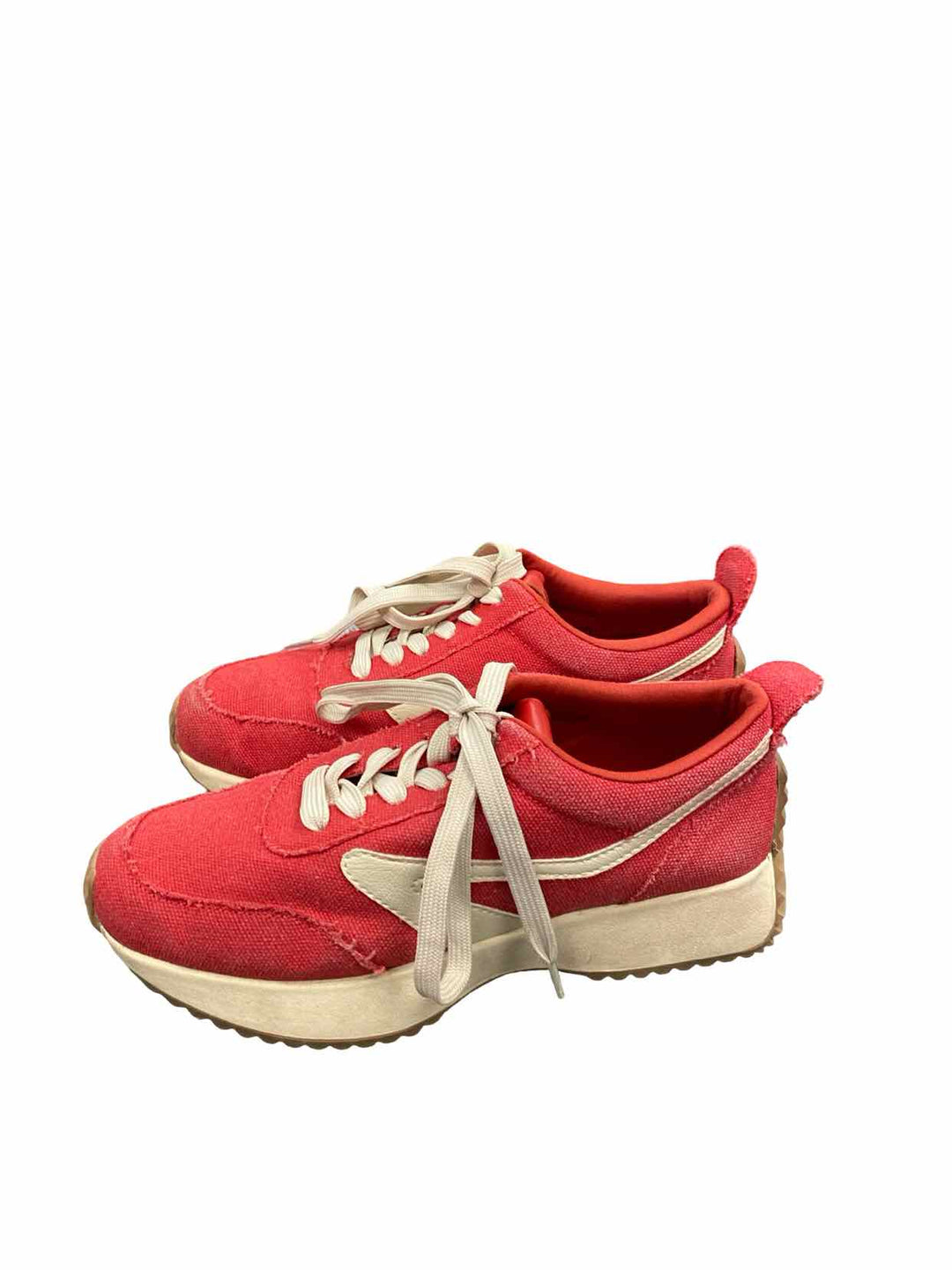 Dolce Vita Shoe Size 7.5 Red White Sneakers