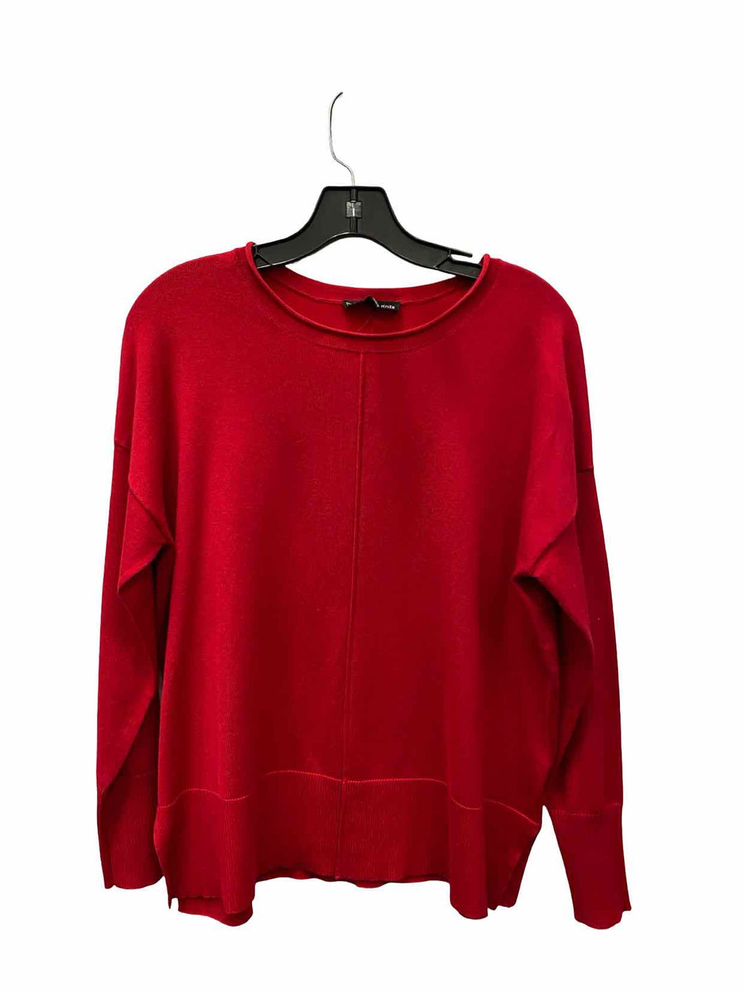 Metric Knits Size M Red Sweater
