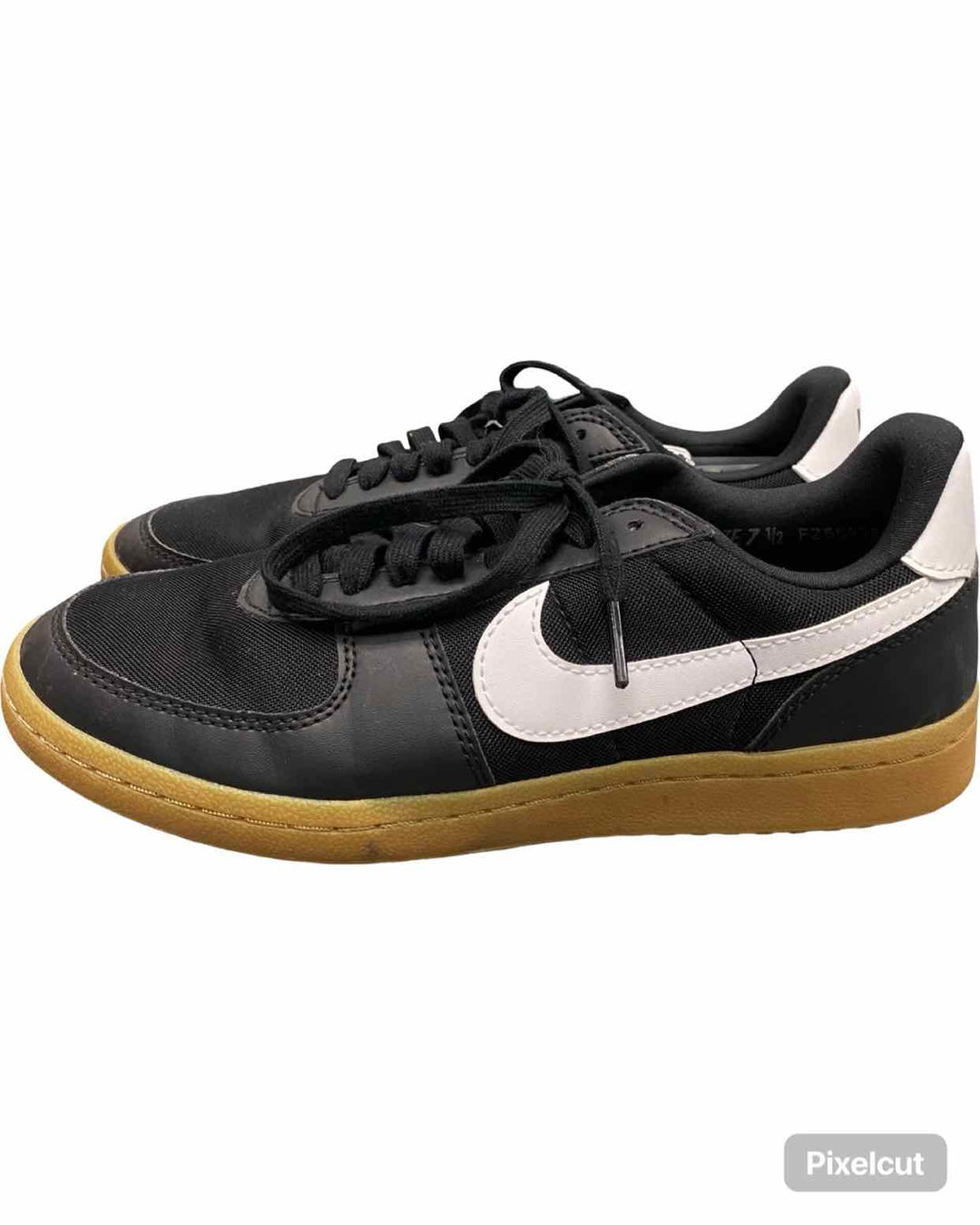 Nike Shoe Size 7.5 Black White Field General Sneakers