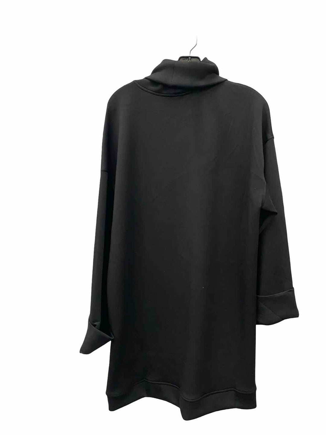 Spanx Size XL Black Turtle Neck Sweatshirt