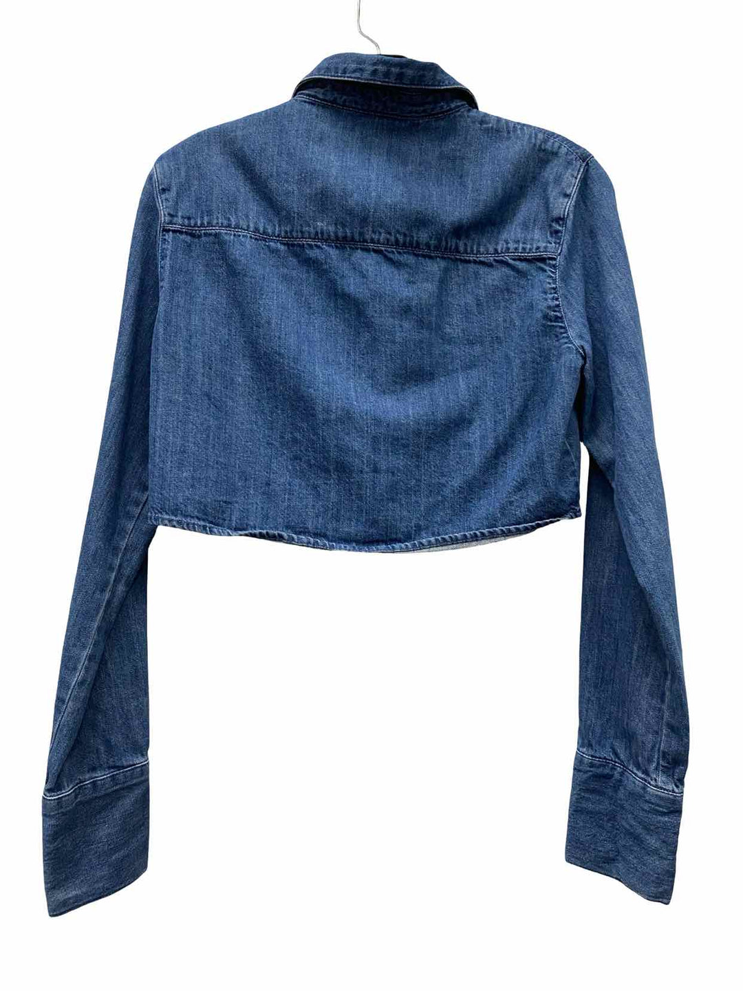 ZARA Size XS Blue Long Sleeve Shirts